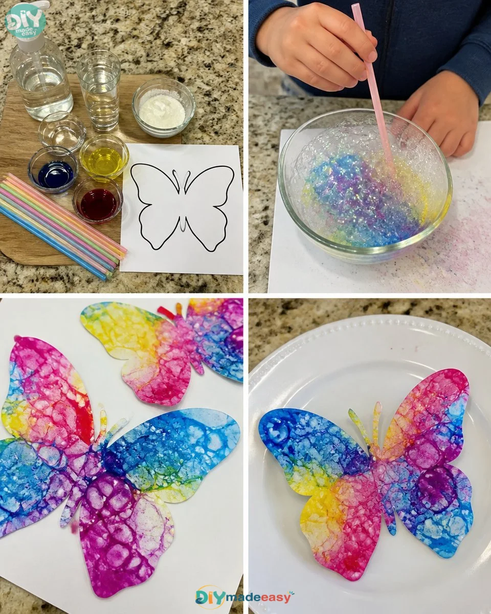 Bubble Print Butterfly 17 Bubble Print Butterfly