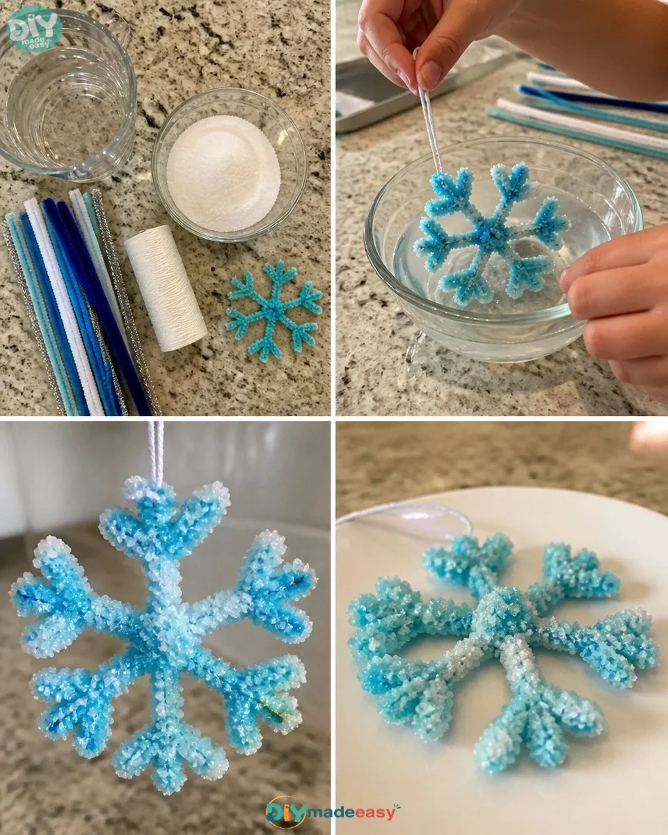Crystal Snowflake Ornament