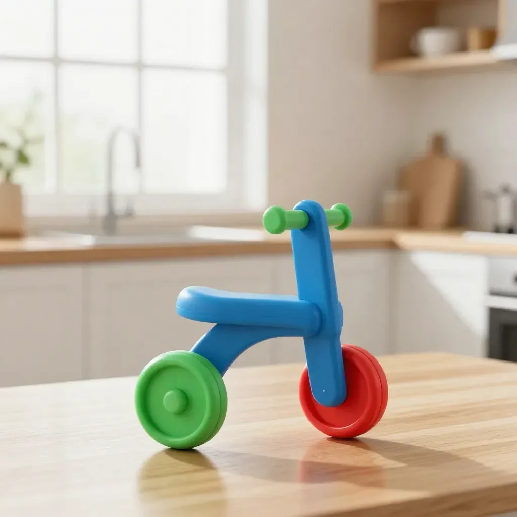 DIY fidget craft with paper clips for kids