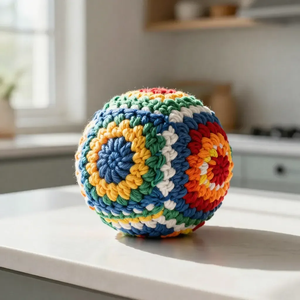Easy crochet flexagon fidget toy pattern guide for DIY enthusiasts.