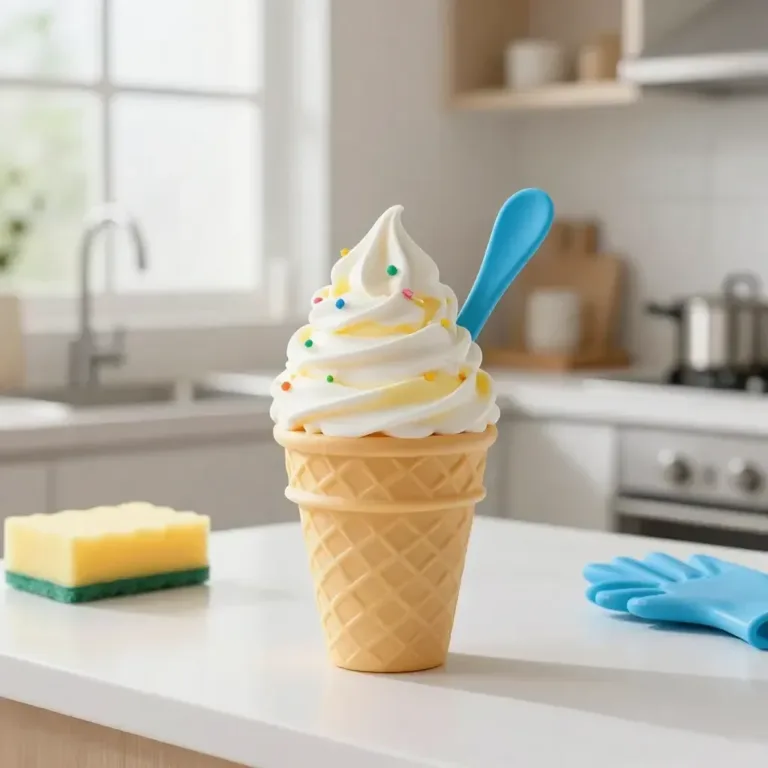 Home 33 Toddler crafting sponge ice cream for sensory play and creativity
