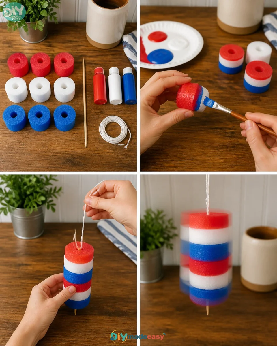 Firecracker Pool Noodle Spinner