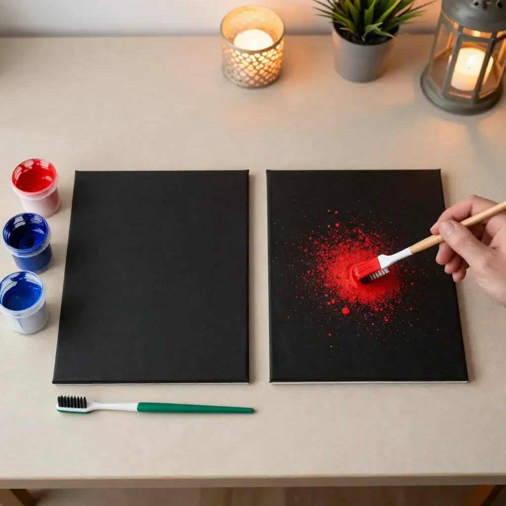 Firework Splatter Canvas 18 Firework Splatter Canvas