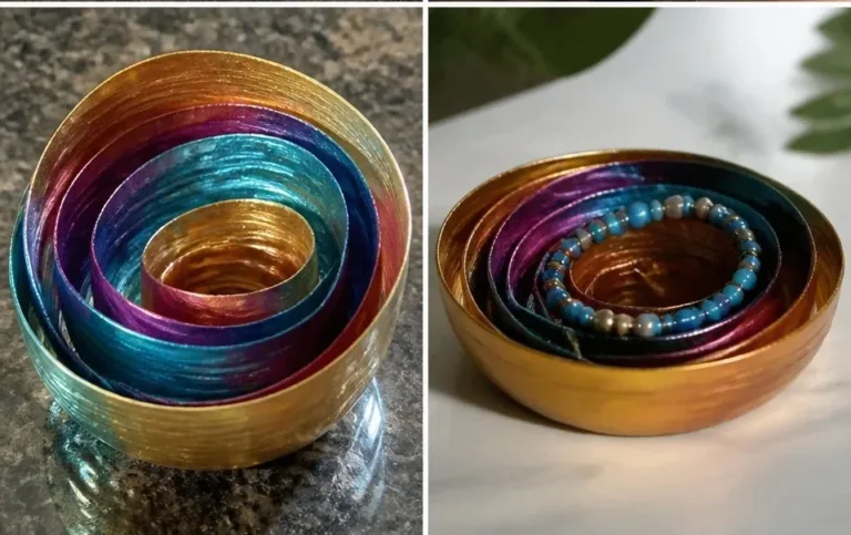 Colorful Firework Wind Spinner adding charm to an outdoor garden setting.