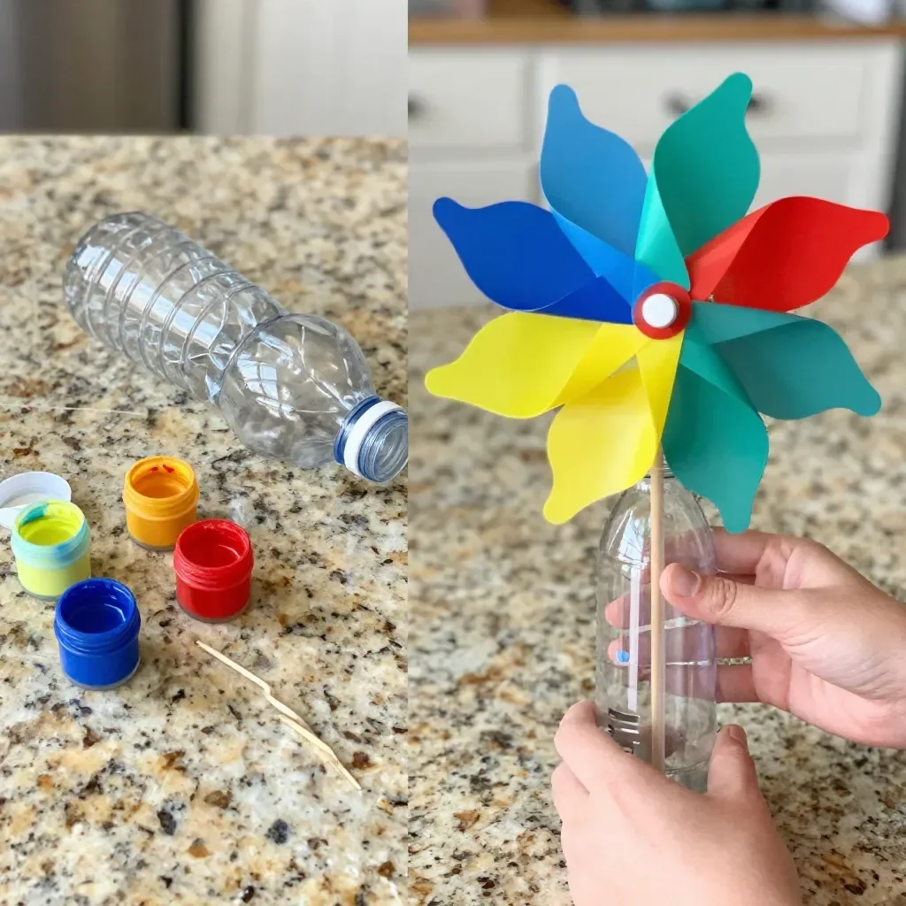 Pinwheel Flower Garden Stake 15 Pinwheel Flower Garden Stake