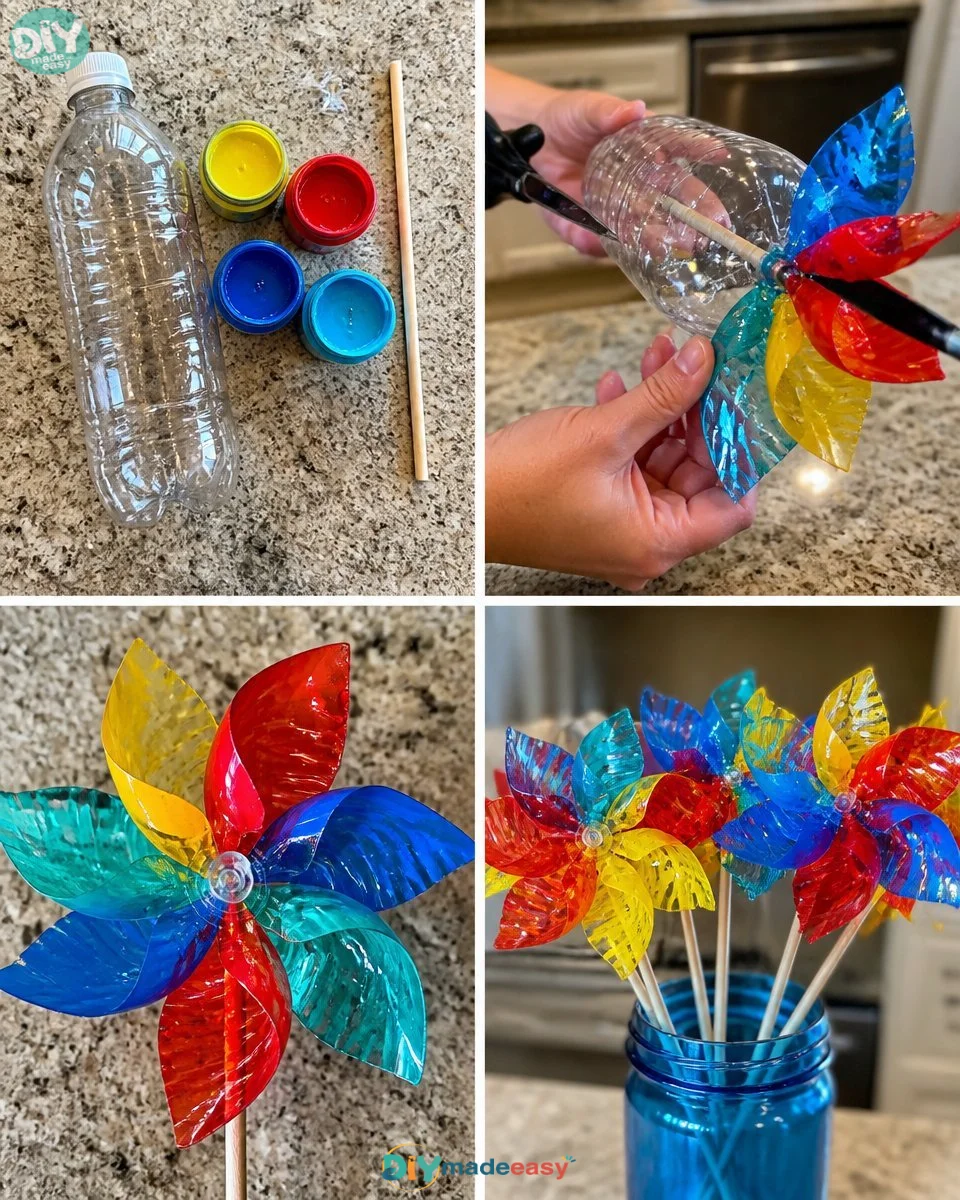 Pinwheel Flower Garden Stake 17 Pinwheel Flower Garden Stake
