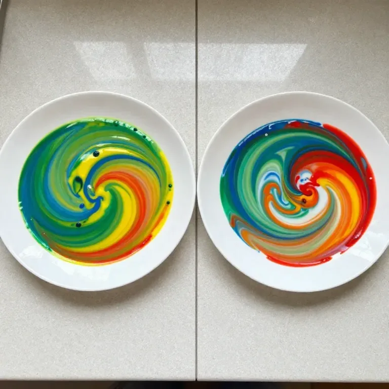 Rainbow Milk Magic print showcasing vibrant colors in a whimsical design.