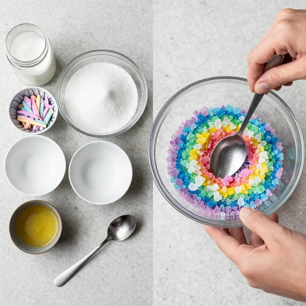 Rainbow Salt Jar 14 Rainbow Salt Jar