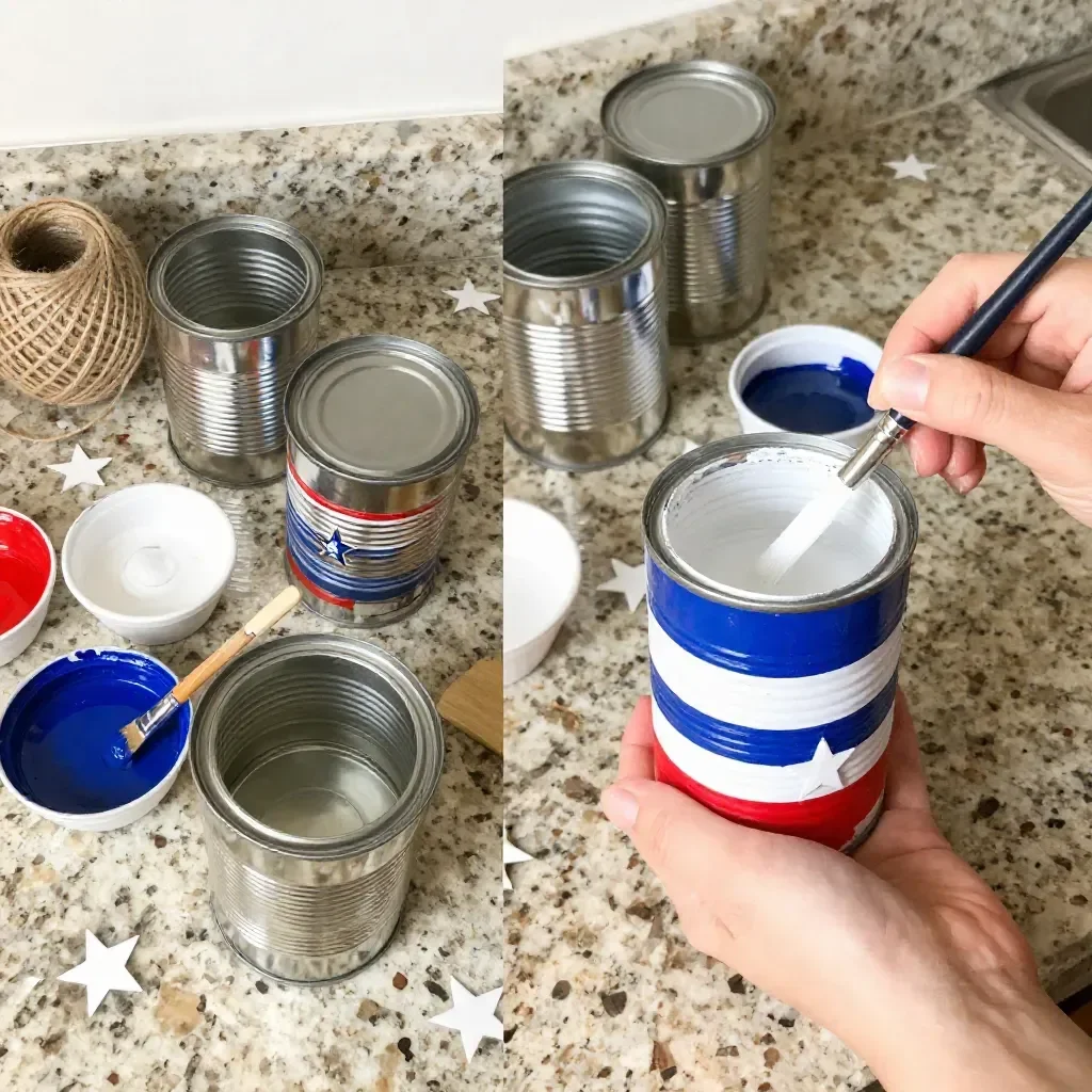 Star Spangled Wind Chime