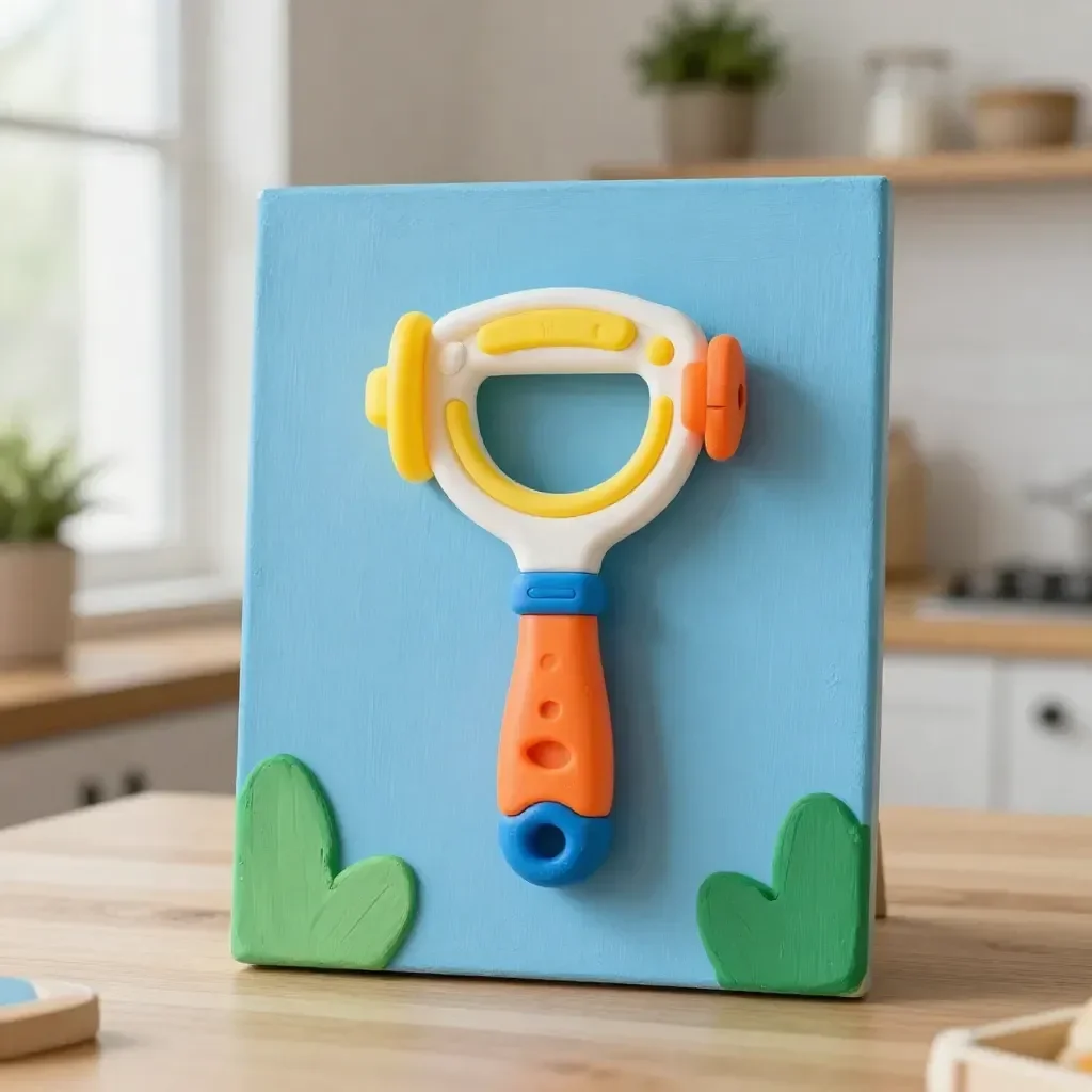 Kids enjoying outdoor water gun painting activity