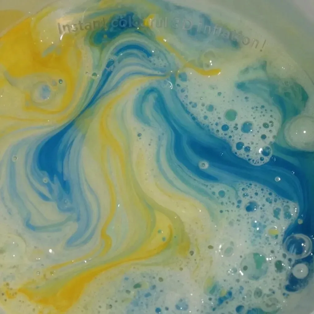 Kids conducting a baking soda balloon science experiment with colorful materials.