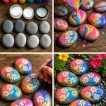 Colorful Flower Garden Decor with Rainbow Painted Rocks 24 colorful flower garden decor with rainbow painted 2026 08 26 231016 817x1024 1
