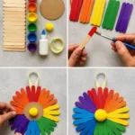 DIY Rainbow Flower Wheel Made with Popsicle Sticks 22 diy rainbow flower wheel made with popsicle sticks 2026 08 26 231012 817x1024 1