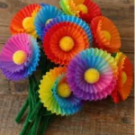 DIY Tropical Flower Bouquet with Rainbow Cupcake Liners 19 diy tropical flower bouquet with rainbow cupcake l 2026 08 05 230152 1