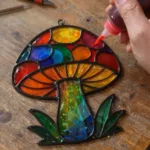 Faux Stained-Glass Mushroom Craft 18 faux stained glass mushroom craft 2026 08 05 230157 1