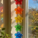 Rainbow Prism Floral Window Chain for Decorative Hanging 18 rainbow prism floral window chain for decorative h 2026 08 05 230202 1