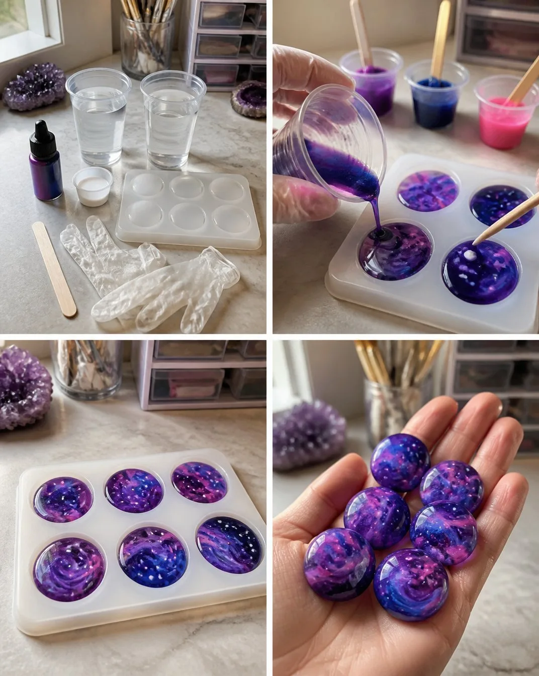 Calming Crystal Stones for Anxiety and Stress Relief 22 Crystal Worry Stones