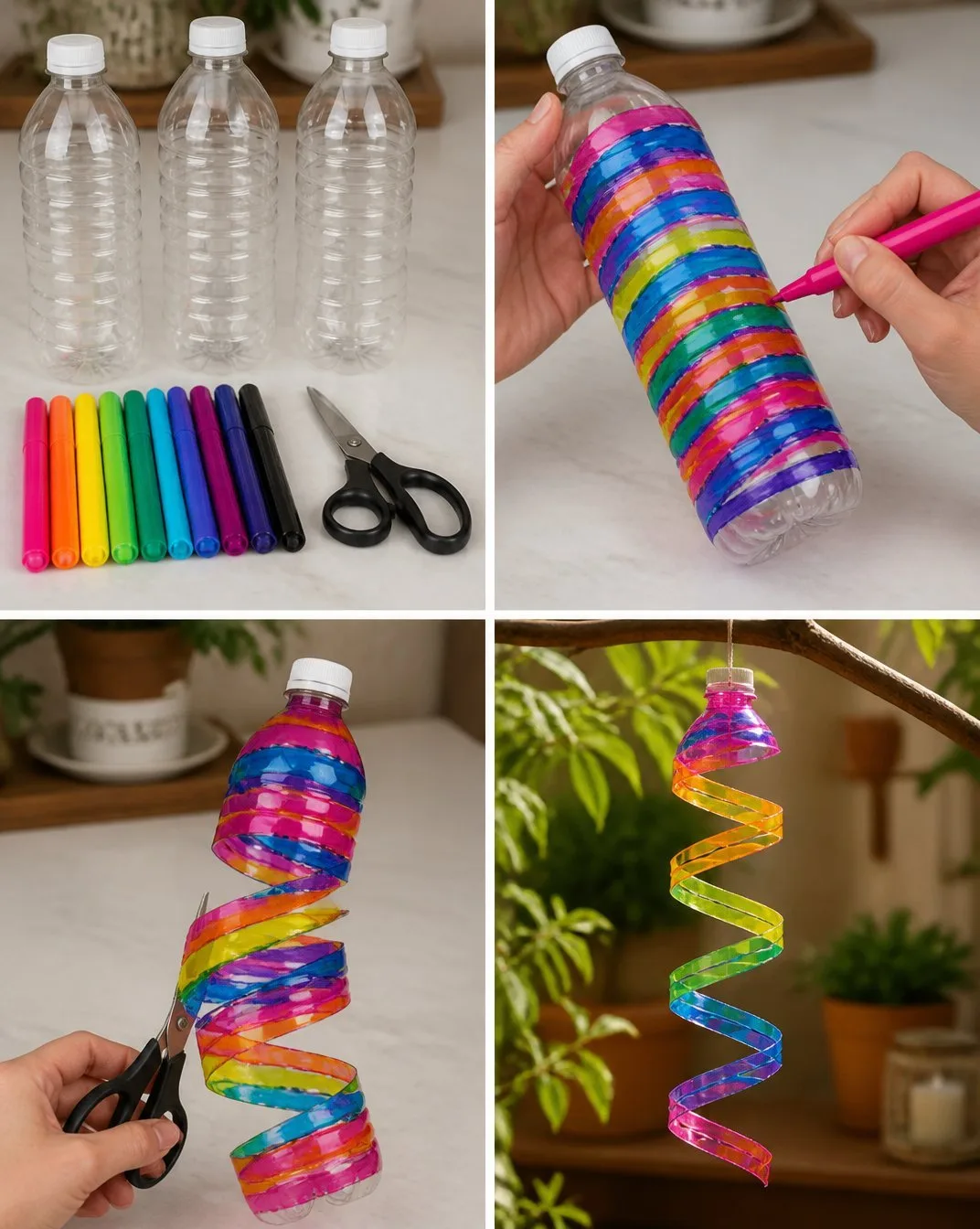 Chihuly-Inspired Wind-Spun Art: Quick and Easy Wonder 3 Wind-Spinning Chihuly Art: Quick, Easy Wonder