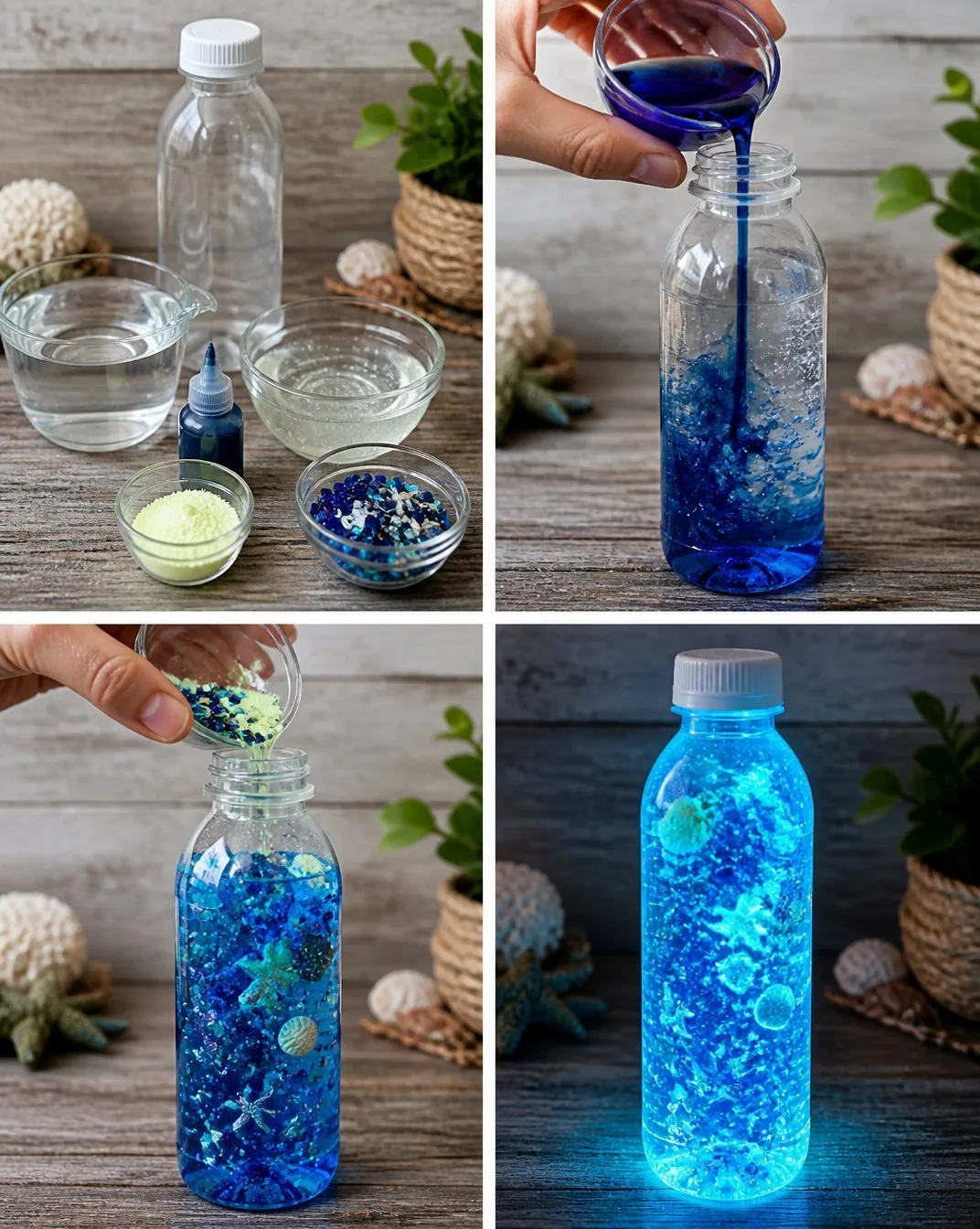DIY Glow-in-the-Dark Ocean Discovery Bottle Tutorial 23 DIY Glow-In-The-Dark Ocean Discovery Bottle