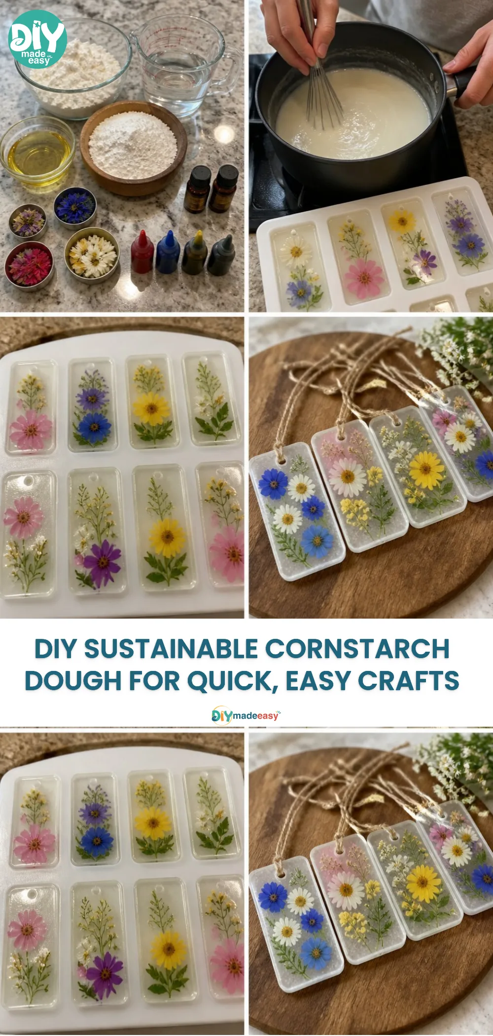 DIY Sustainable Cornstarch Dough for Quick, Easy Crafts