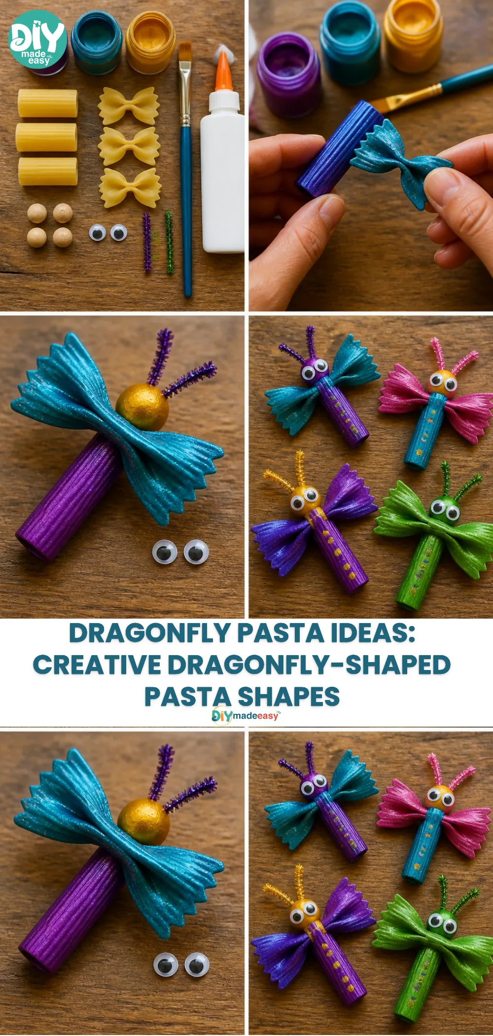 Dragonfly Pasta Ideas: Creative Dragonfly-Shaped Pasta Shapes