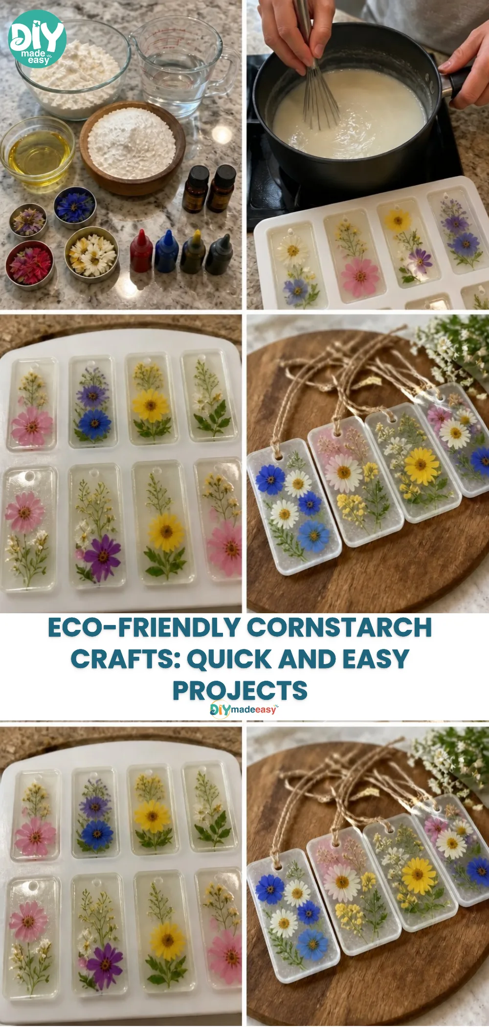 Eco-Friendly Cornstarch Crafts: Quick and Easy Projects