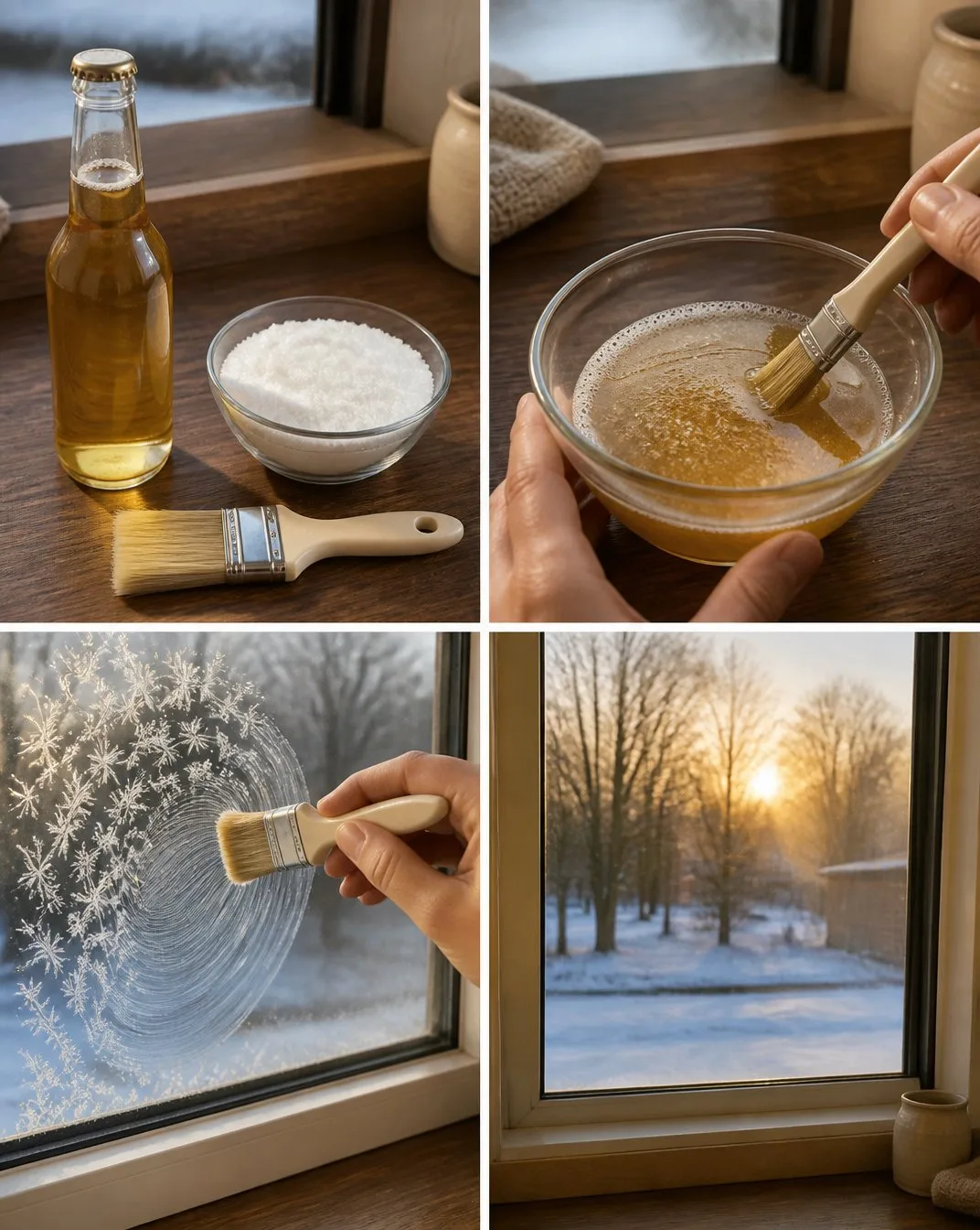 How to Quickly Remove Frost from Windows with Beer and Salt