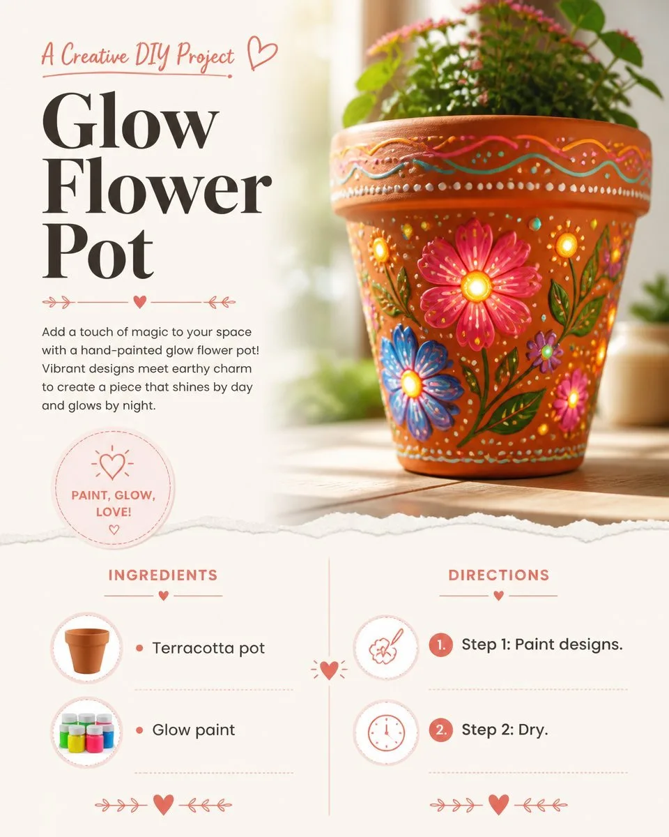 Glow Flower Pot