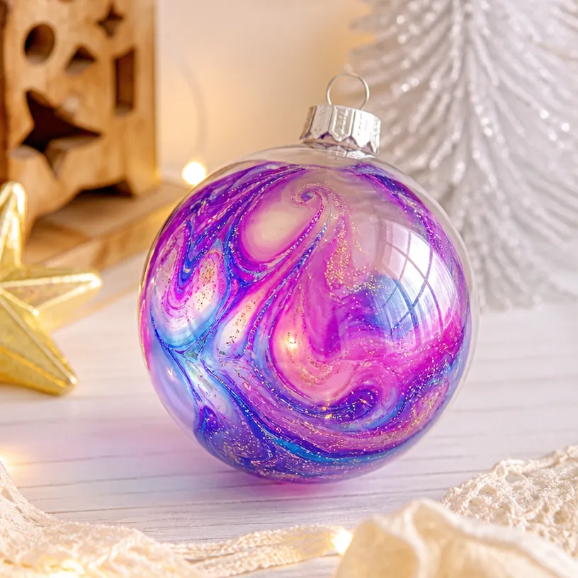 Iridescent Celestial Ornament for Elegant Home Decor