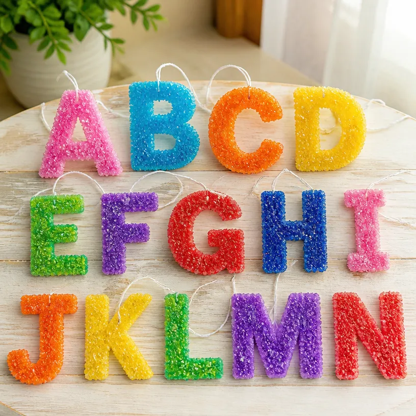 Rainbow Crystal Acrostics: Initial Letters Explained