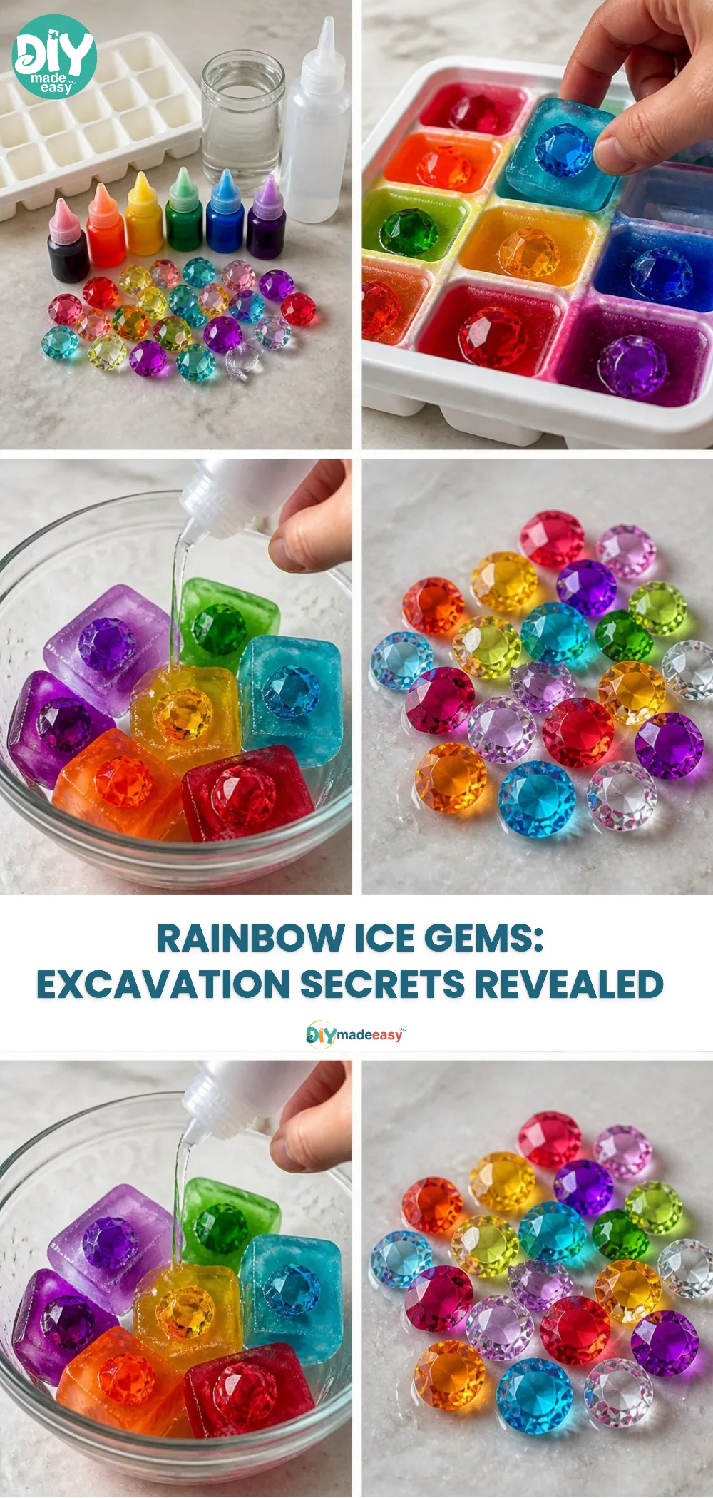 Rainbow Ice Gems: Excavation Secrets Revealed