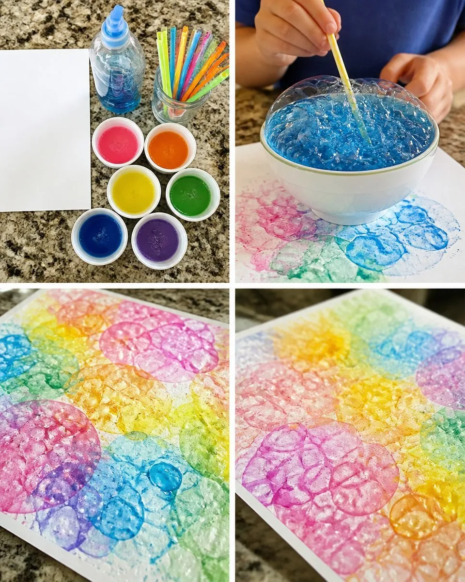 Bubble Firework Artistry: Creative Bubble Artwork for Explosive Displays