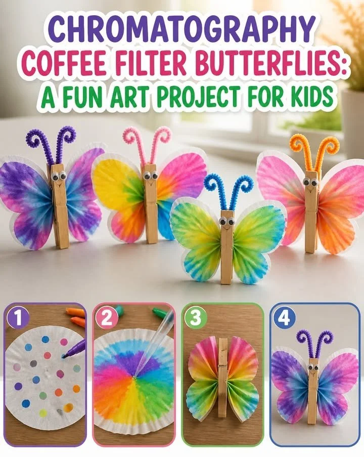 Chromatography With Coffee Filter Butterflies 17 Chromatography with Coffee Filter Butterflies