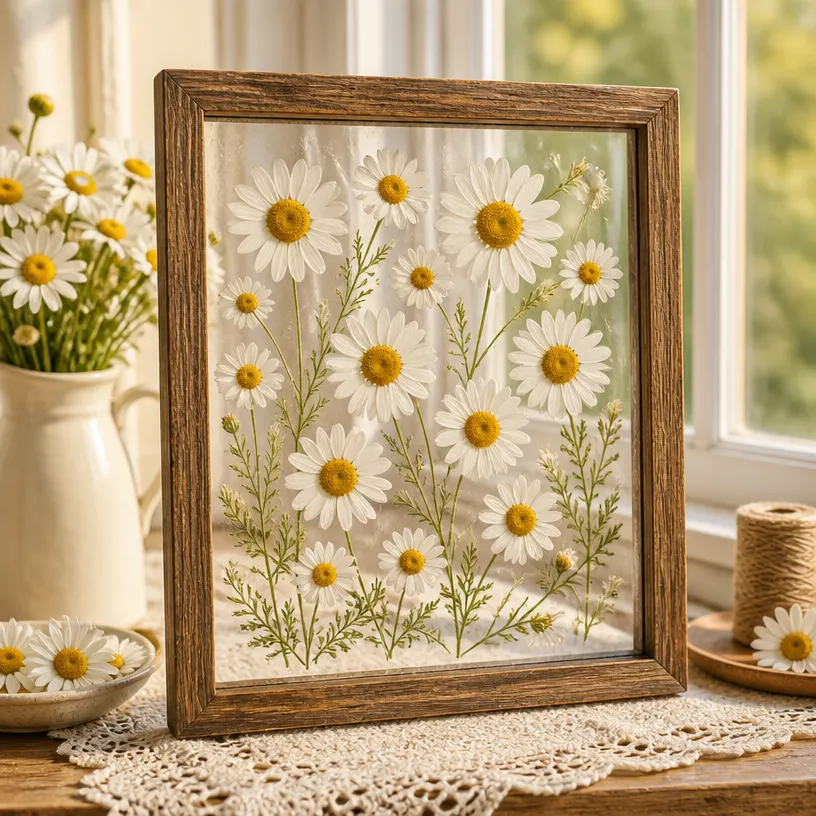 Daisy Window Art: Creative Floral Decor Ideas 22 Daisy Window Art: Stunning Floral Decor Ideas