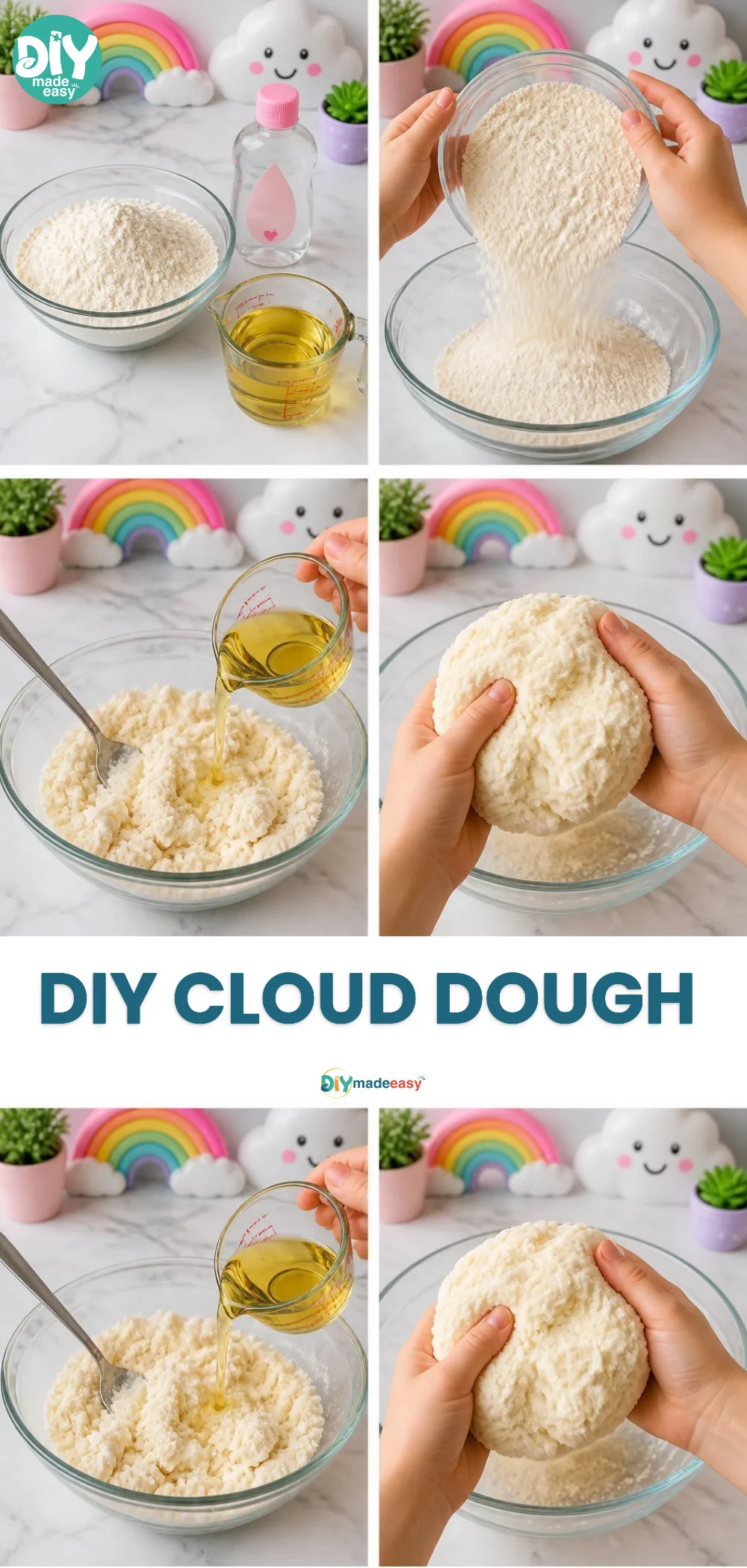 DIY Cloud Dough