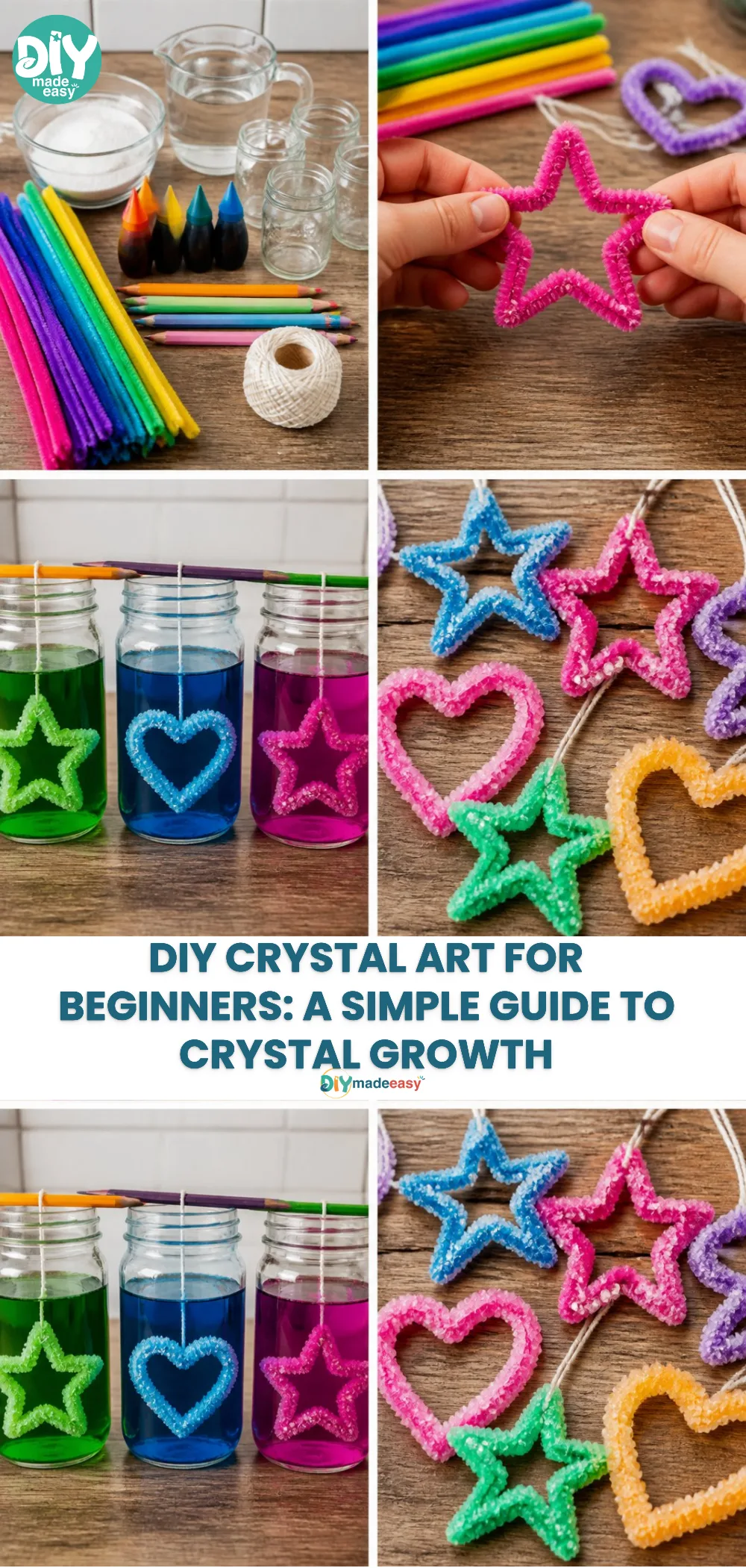DIY Crystal Art for Beginners: A Simple Guide to Crystal Growth