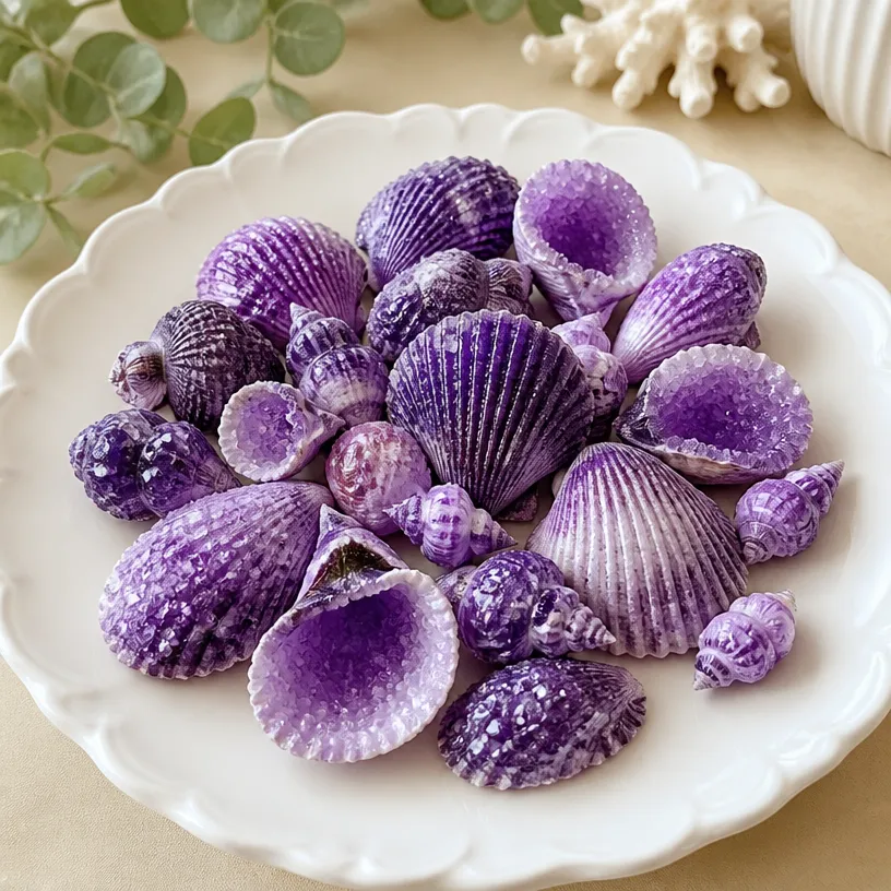 DIY Crystal Seashells Into Ocean Treasures