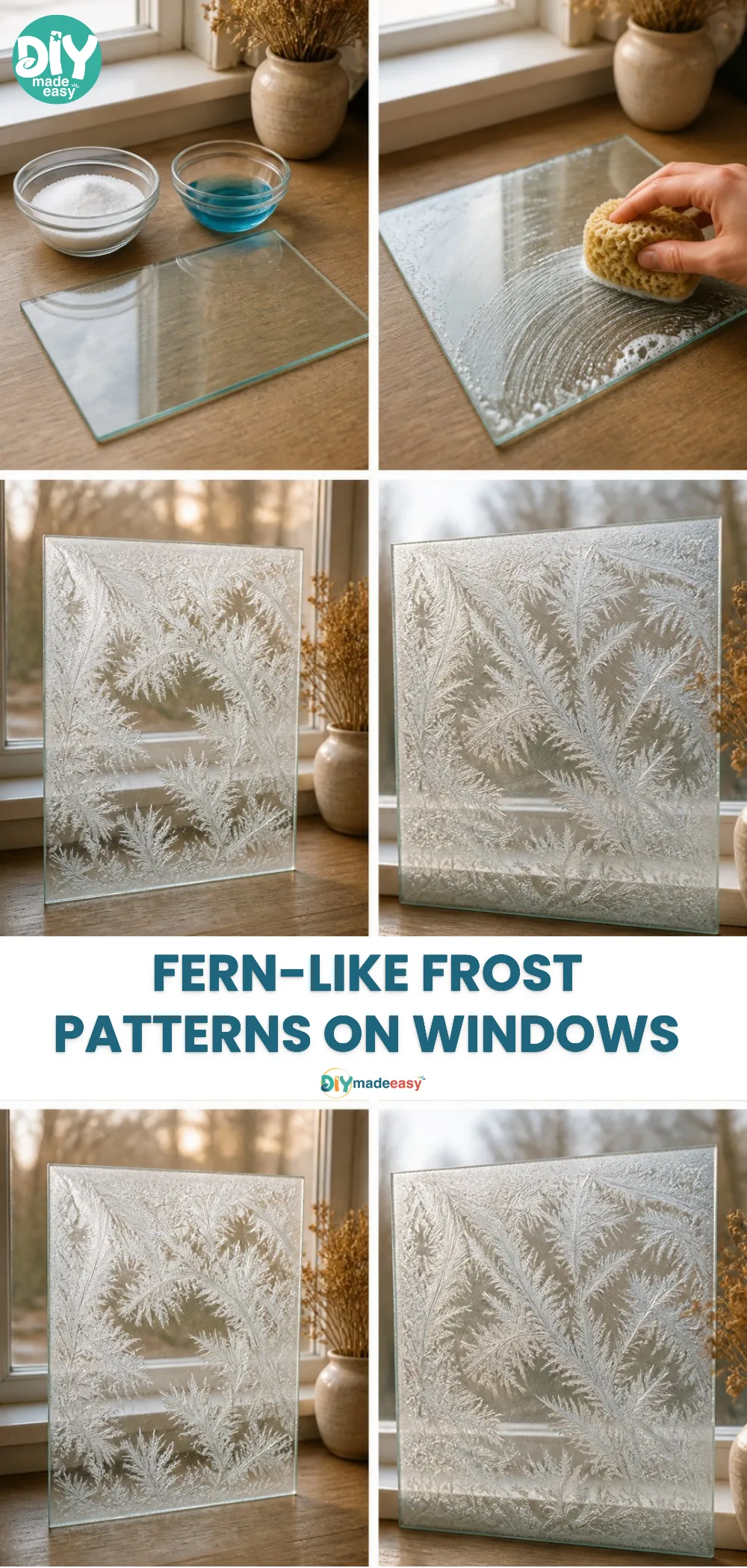 Fern-Like Frost Patterns on Windows