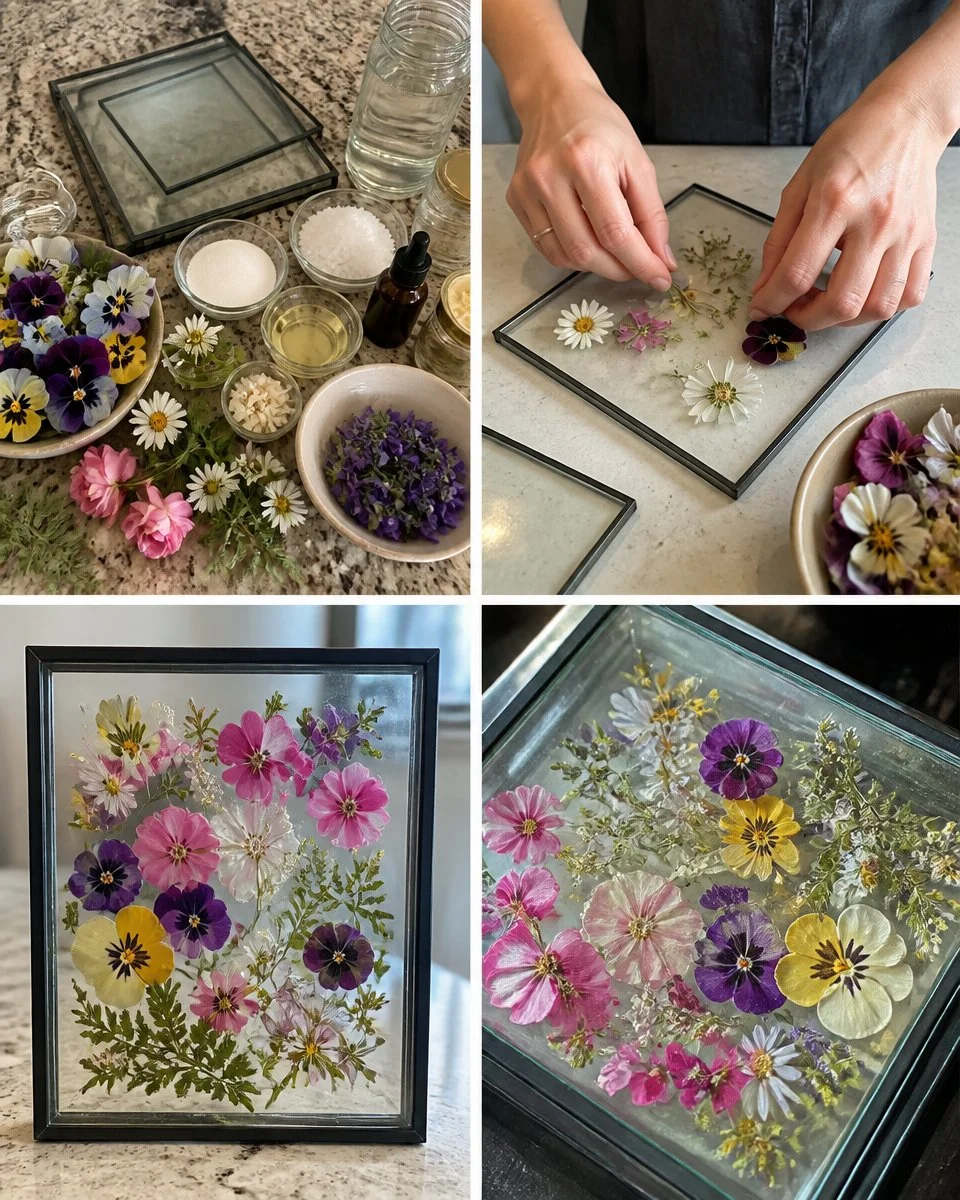 Floating Flower Frame