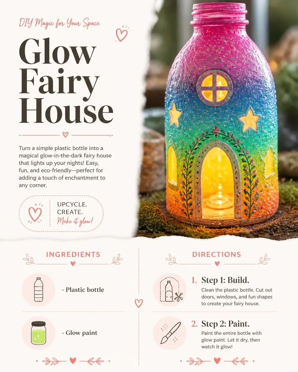 Glowing Fairy House Ideas for Magical Garden Decor