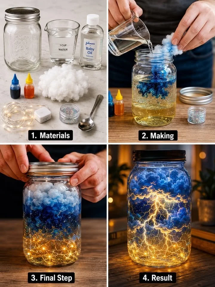 How to Make a Lightning Storm in a Jar 14 How to Make a Lightning Storm in a Jar