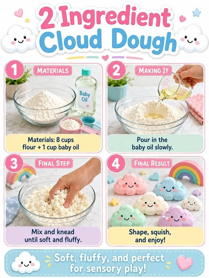 How to Make Cloud Dough At Home 13 How to Make Cloud Dough At Home