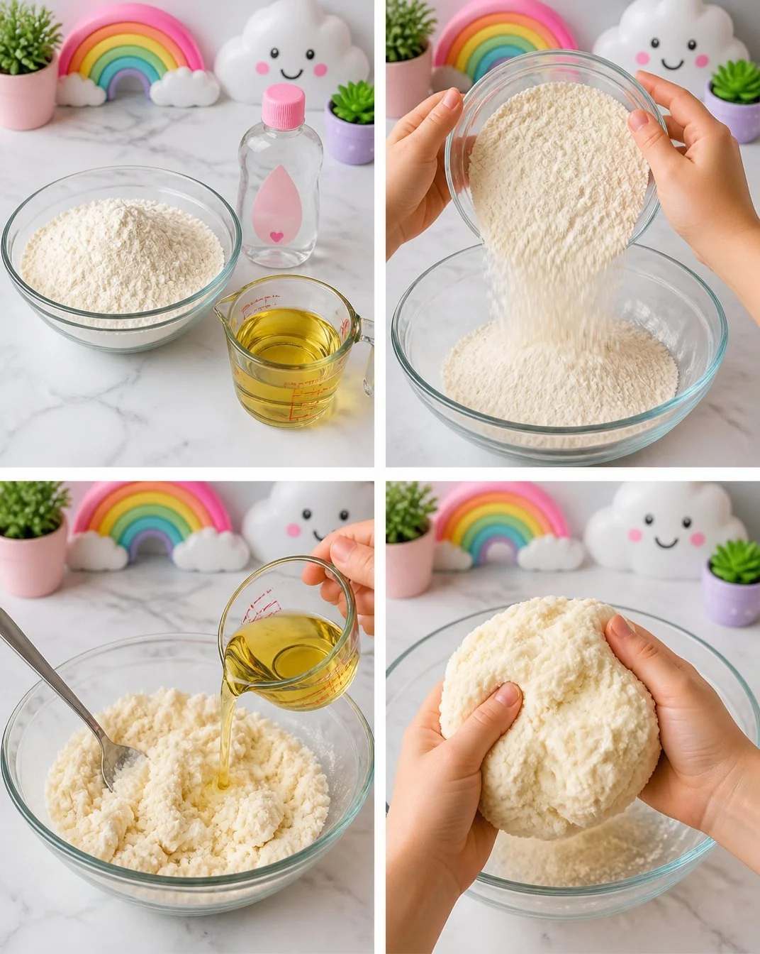 How to Make Cloud Dough At Home 15 How to Make Cloud Dough At Home