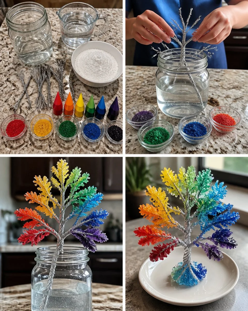 Rainbow Crystal Love Tree 18 Rainbow Crystal Love Tree