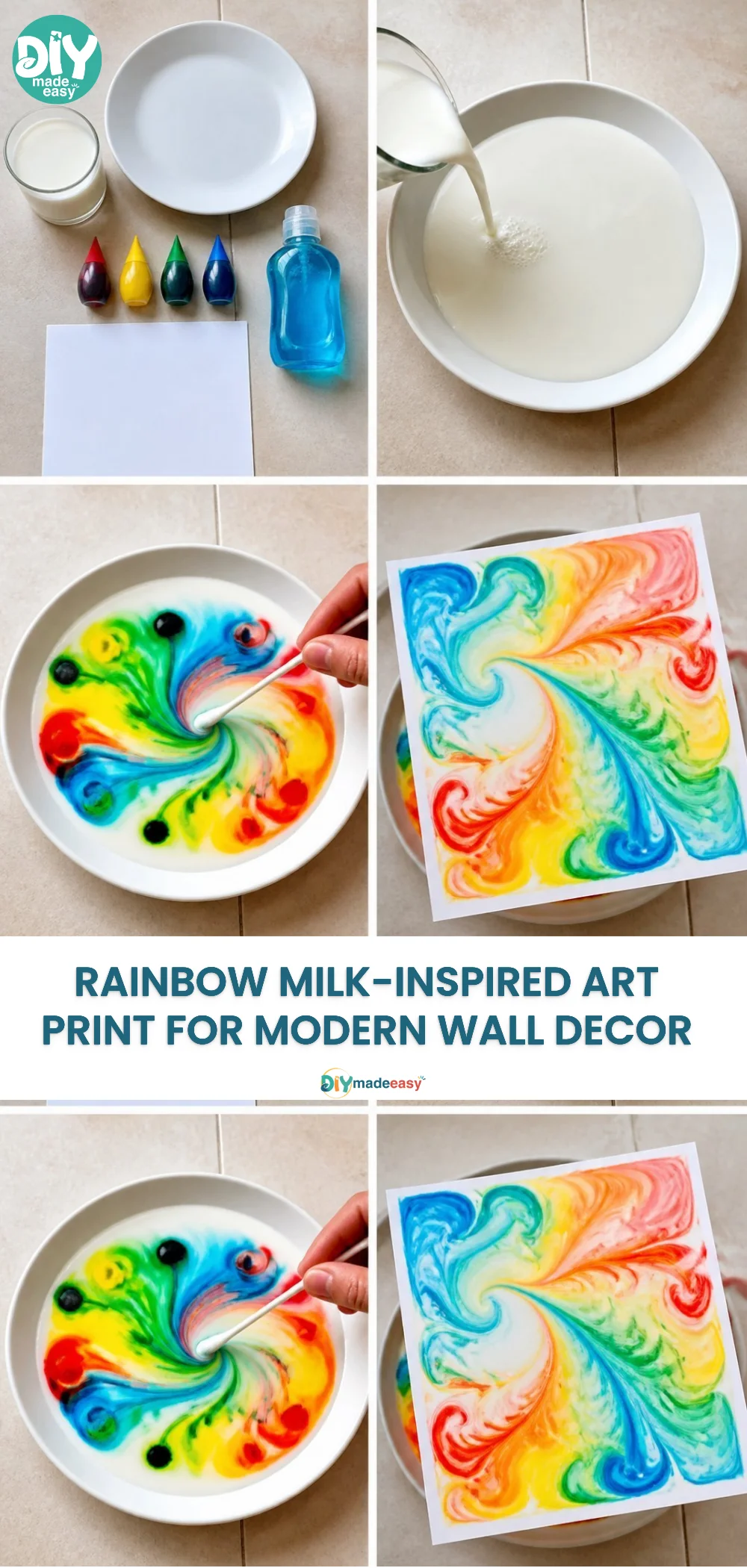 Rainbow Milk-Inspired Art Print for Modern Wall Decor 18 Rainbow Milk-Inspired Art Print for Modern Wall Decor
