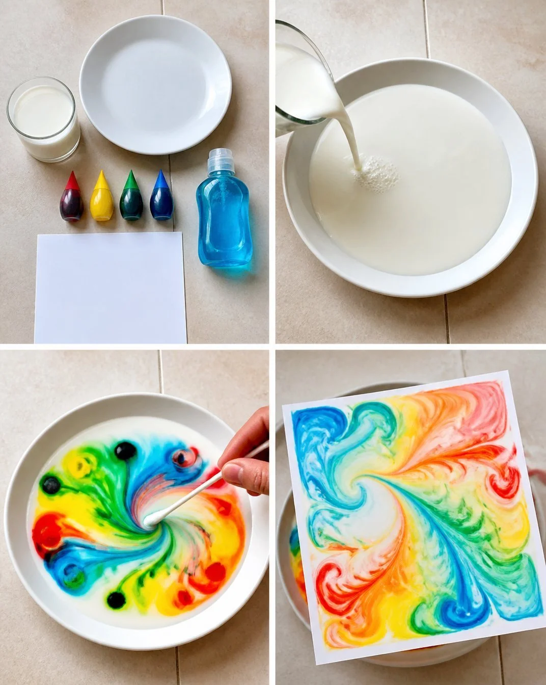 Rainbow Milk-Inspired Art Print for Modern Wall Decor 19 Vibrant Rainbow Milk-Inspired Art Print for Modern Wall Decor