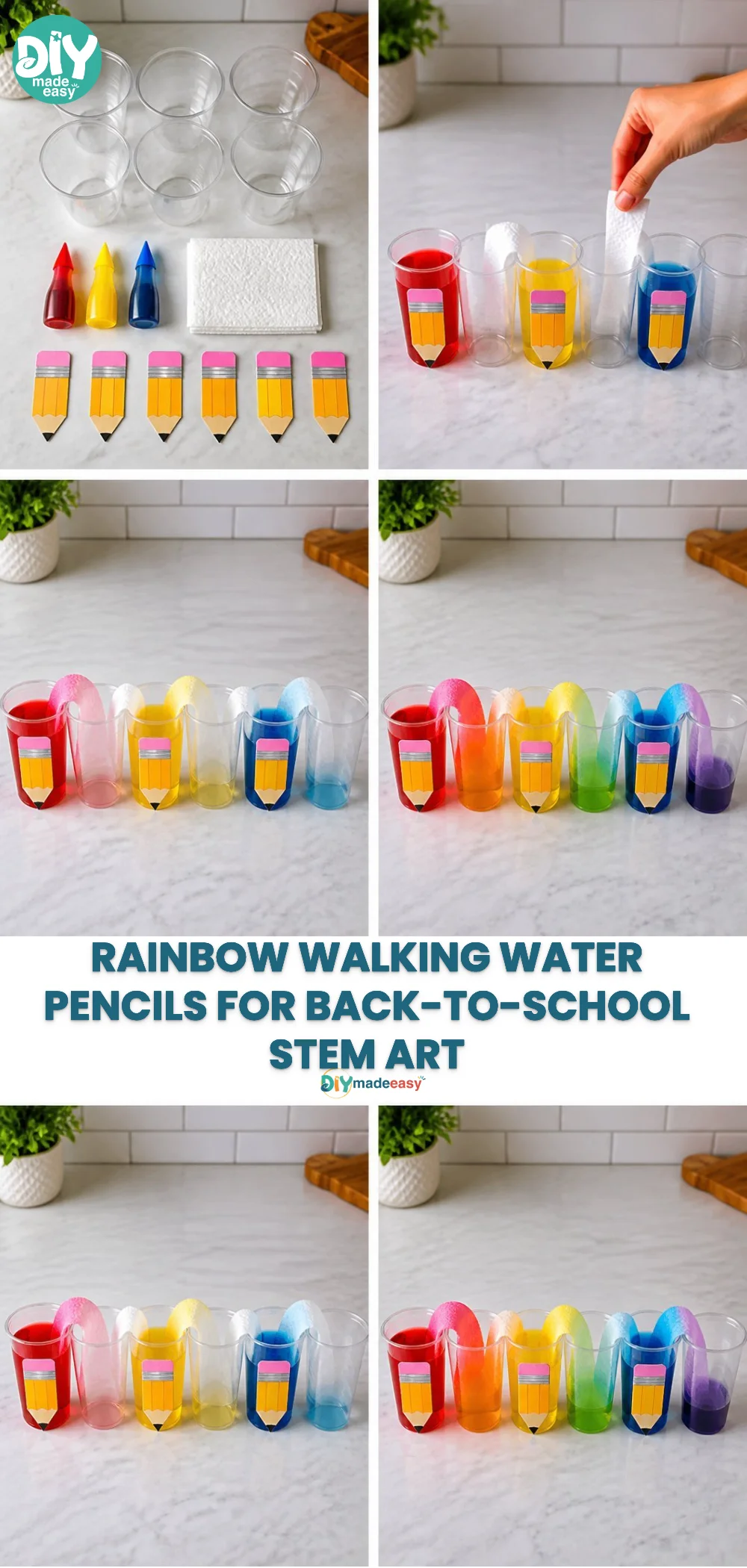 Rainbow Walking Water Pencils for Back-to-School STEM Art 23 Rainbow Walking Water Pencils for Back-to-School STEM Art